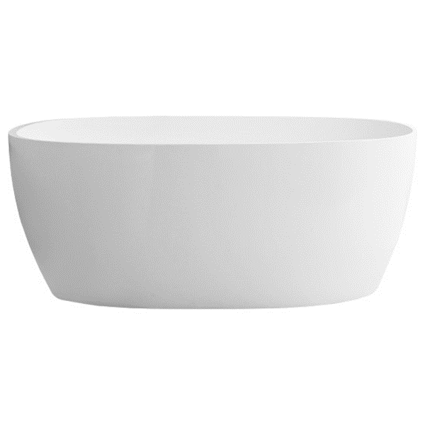 ADP Submerge Freestanding Bath 1600mm - Gloss White