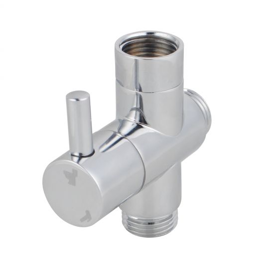 Bathroom Toilet Bidet Spray Diverter Only - Chrome