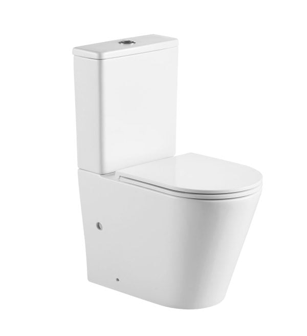 Berlino Back To Wall Toilet Suite Matte White