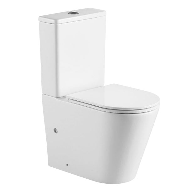 Berlino Back To Wall Toilet Suite Gloss White