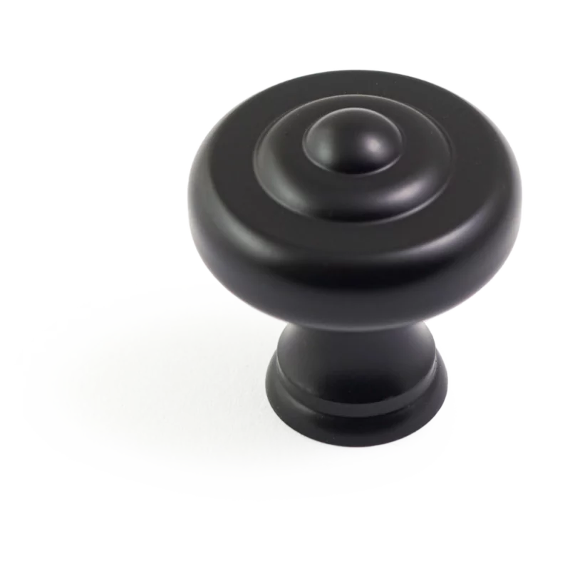 Castella Nostalgia Decade Fluted Knob – Matte Black