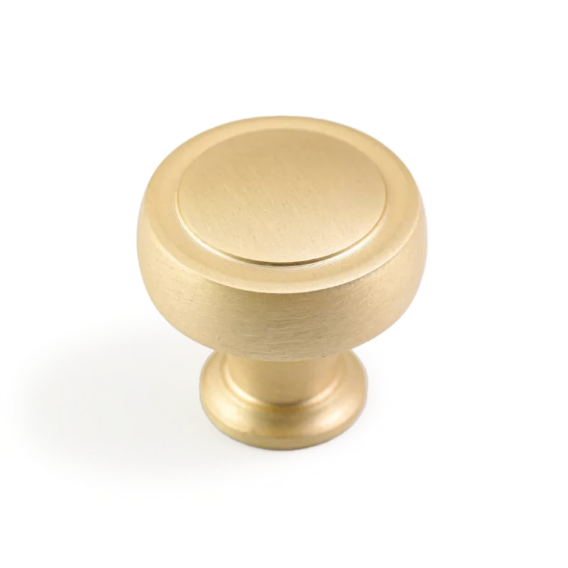 Castella Nostalgia Supple Knob - Brushed Brass