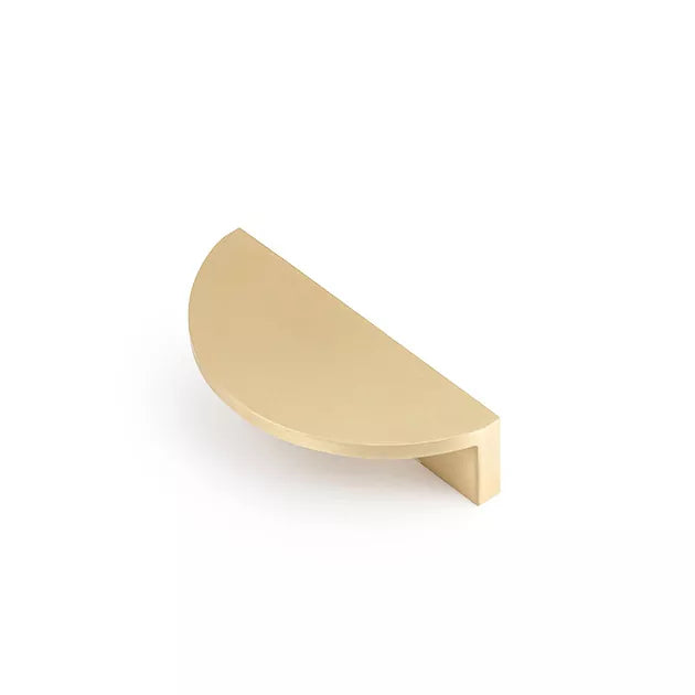 Castella Statement Gyre Semi-Circle Pull - Brushed Brass