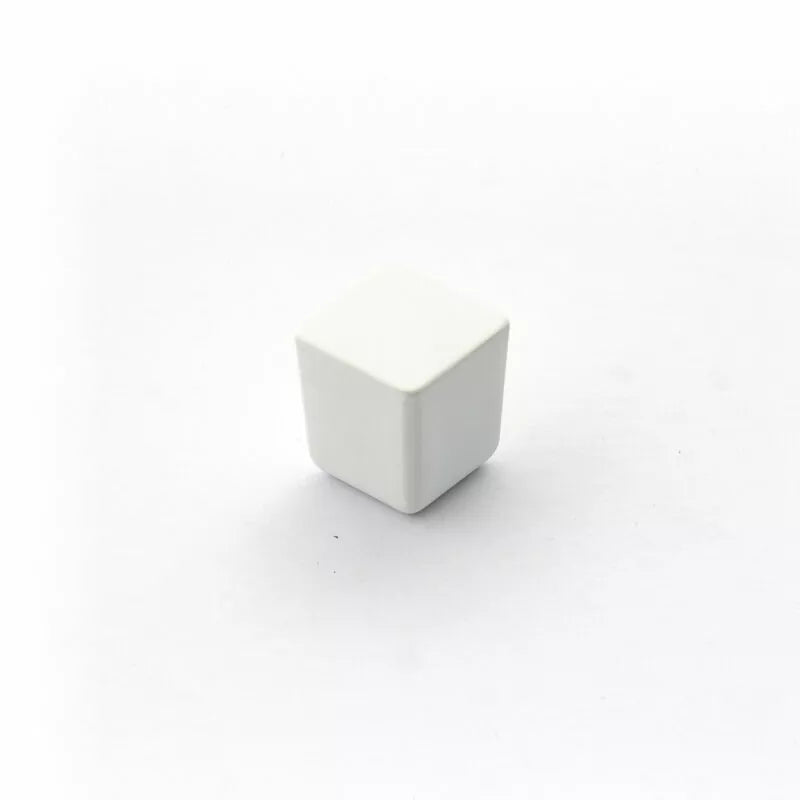 Castella Statement Urbane Square Knob – Matte White