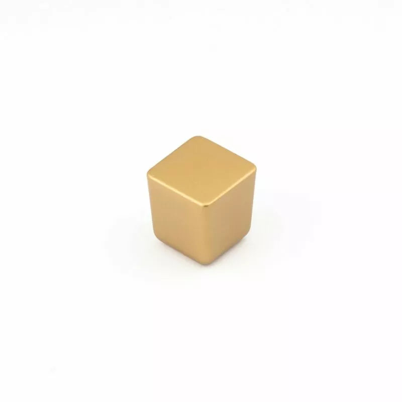 Castella Statement Urbane Square Knob – Satin Gold