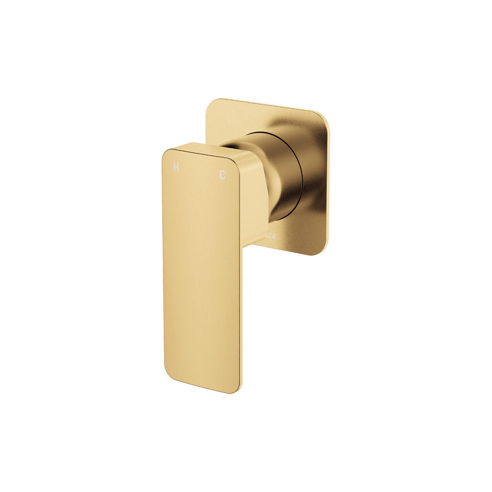 Fienza Tono Square Plate Wall Mixer - Urban Brass