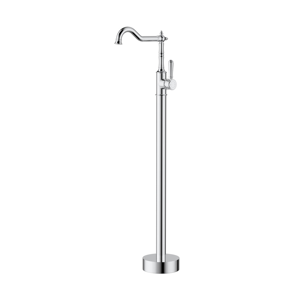 Ikon Clasico Free Standing Bath Mixer - Chrome