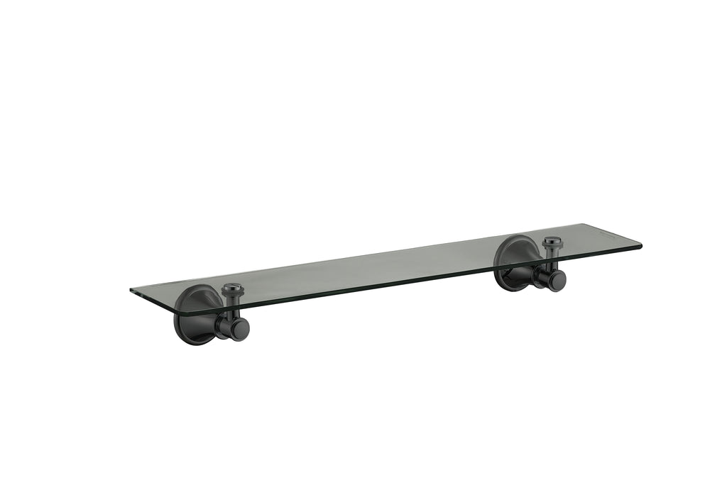 Ikon Clasico Glass Shelf - Matte Black