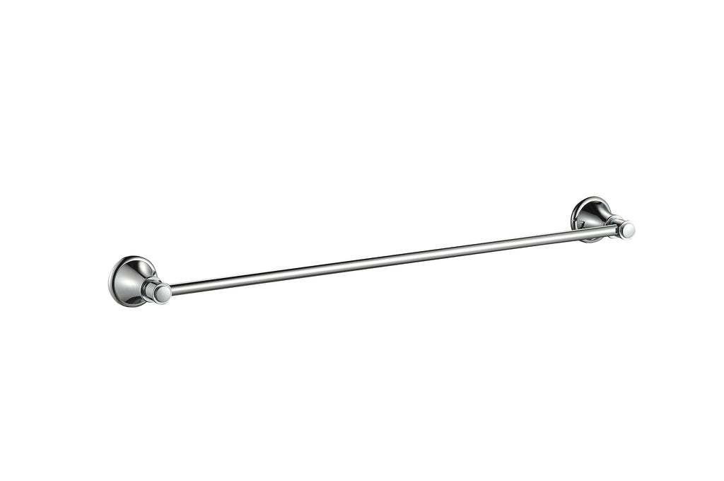 Ikon Clasico Single Towel Rail - Chrome