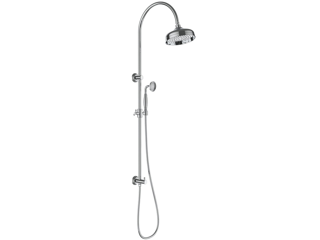 Ikon Clasico Twin Shower - Chrome