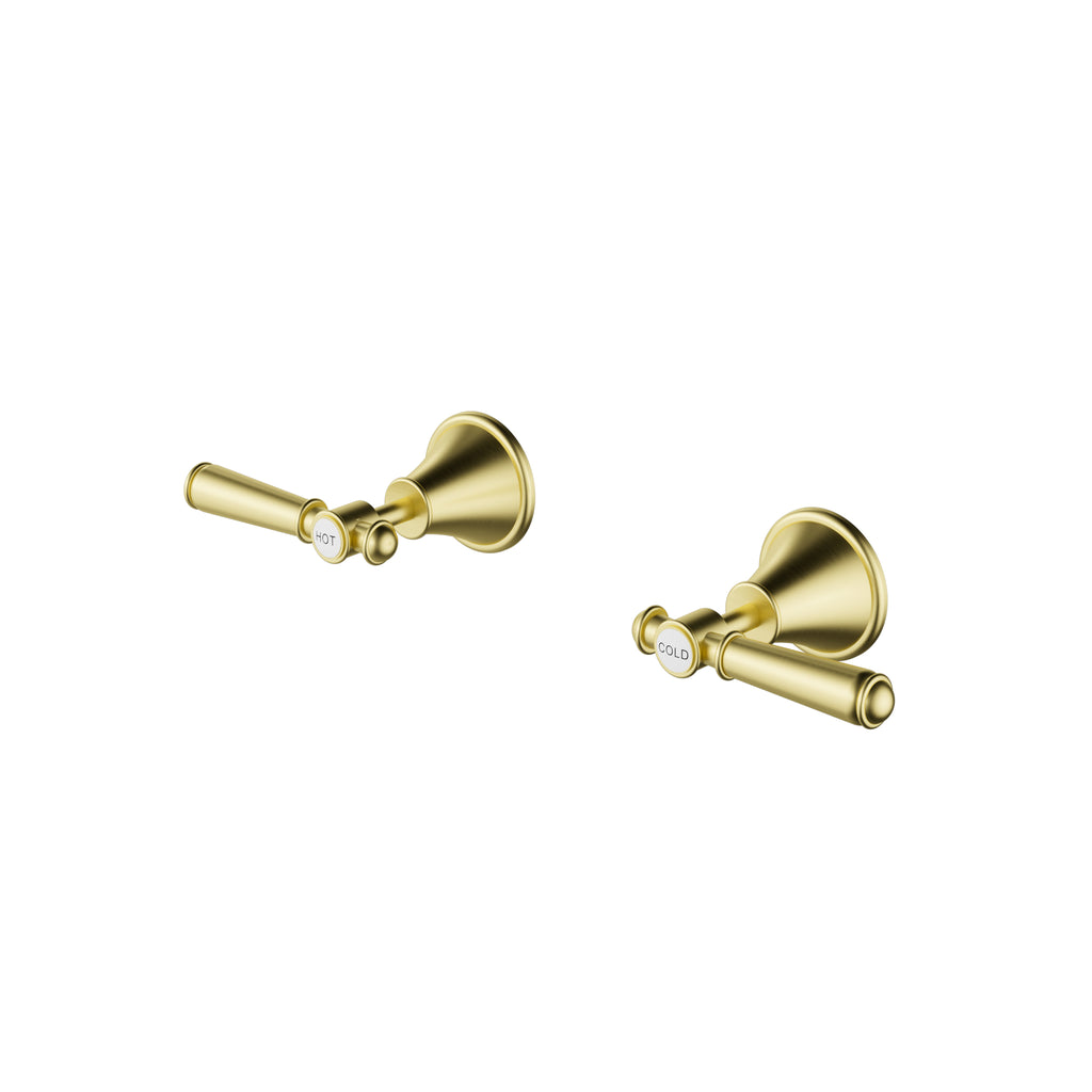 Ikon Clasico Wall Top Assemblies - Brushed Gold