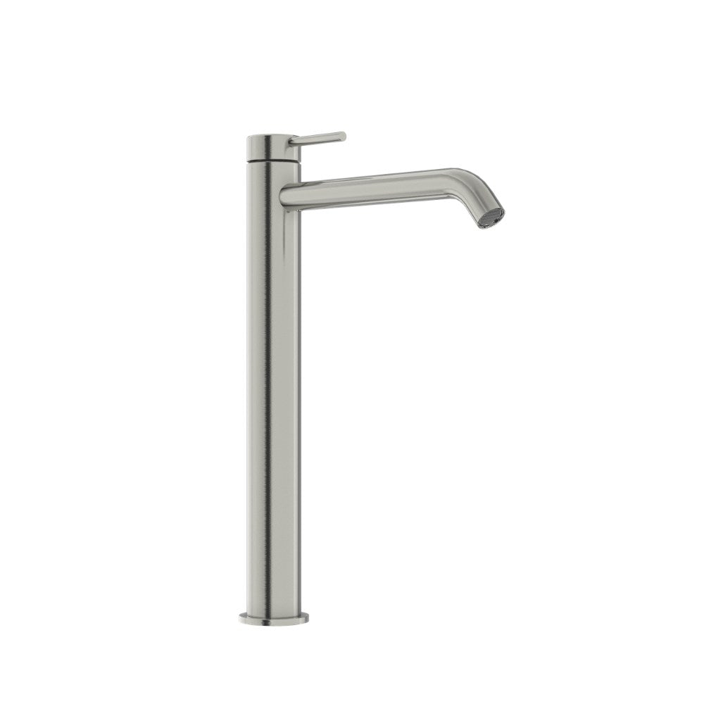 Elle 316 Hi Rise Basin Mixer - Brushed Stainless