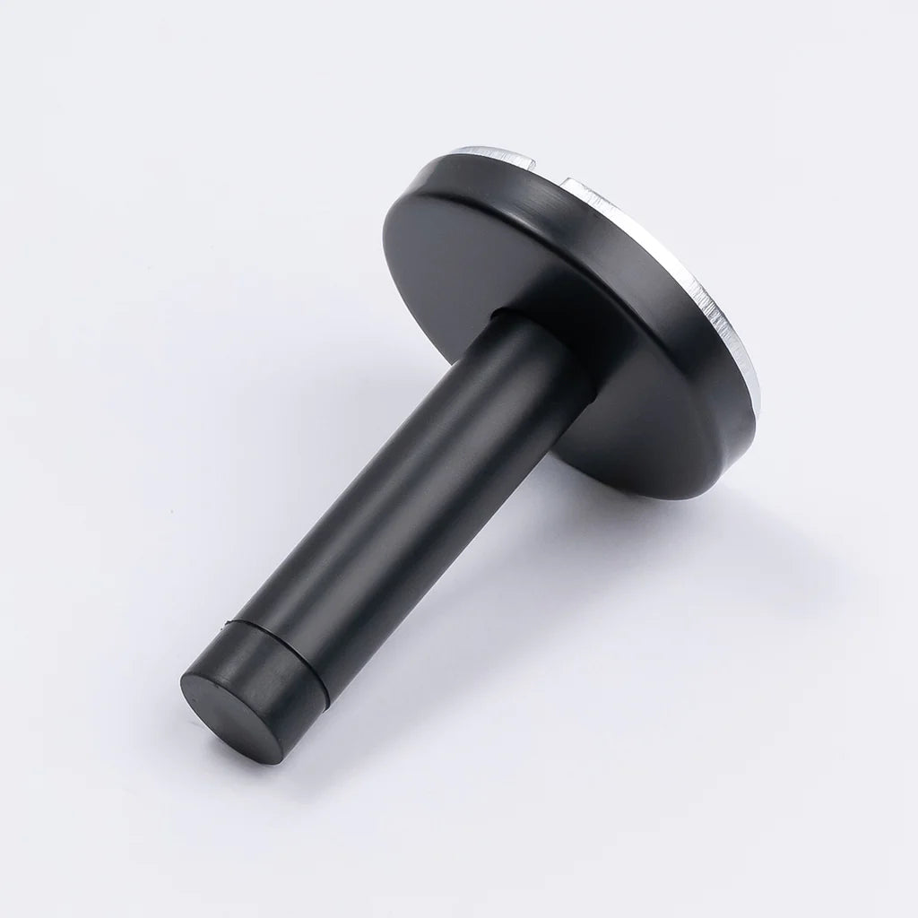 Manovella Matte Black Wall Mounted Straight Door Stop