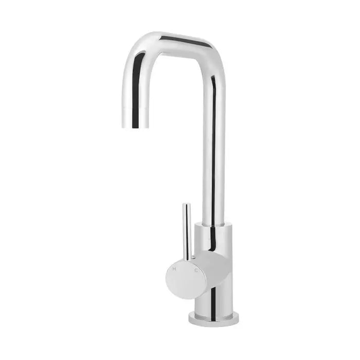 Meir Round Kitchen Mixer Tap - Chrome