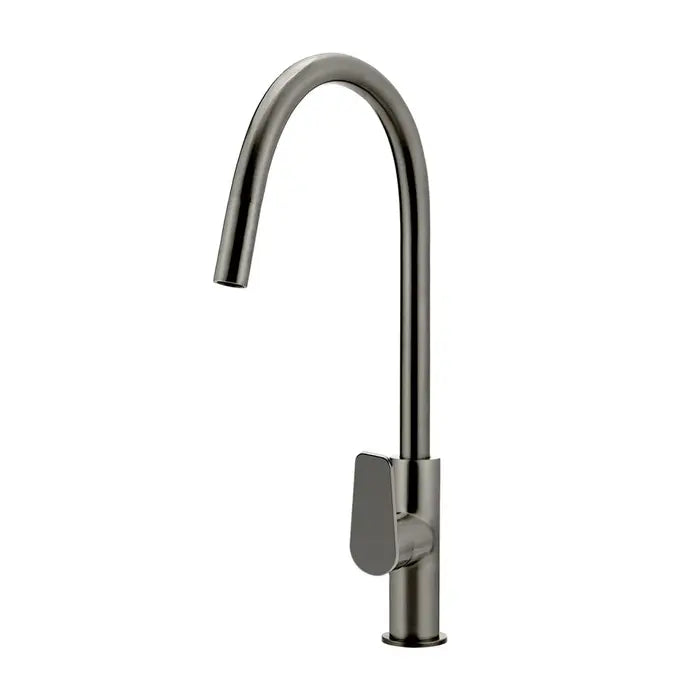 Meir Round Piccola Pull Out Kitchen Mixer Tap - Shadow