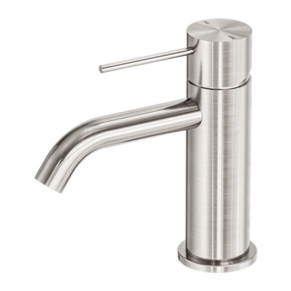 Nero Mecca Basin Mixer - Brushed Nickel