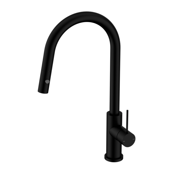 Nero Mecca Pull Down Sink Mixer With Veggie Spray Function - Matte Black