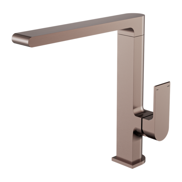 Nero Bianca Sink Mixer - Brushed Bronze