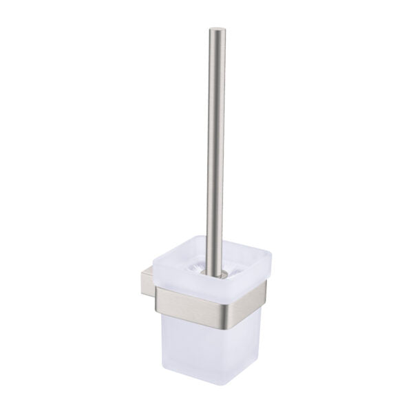 Nero Celia Toilet Brush Holder - Brushed Nickel