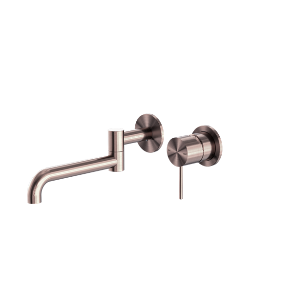 Nero Mecca Wall/Basin Bath Mixer Swivel Spout - Brushed Bronze