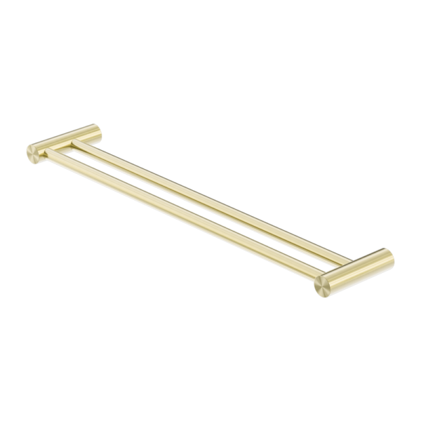 Nero ZEN SS316L Double Towel Rail - Brushed Gold