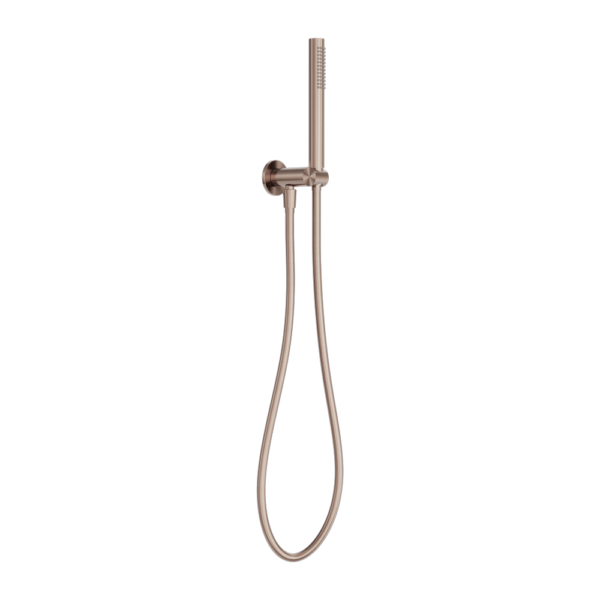 Nero ZEN SS316L Outdoor Shower on Bracket - Brushed Bronze