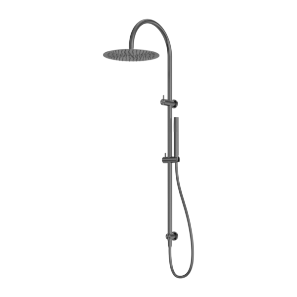 Nero ZEN SS316L Twin Outdoor Shower - Graphite