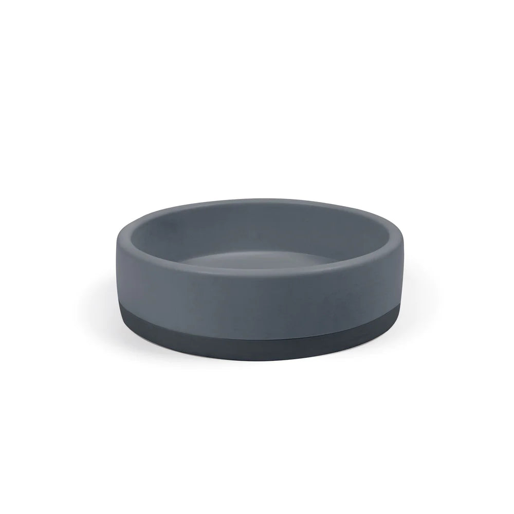 Nood Co Bowl Basin Two-Tone Surface Mount - Copan Blue