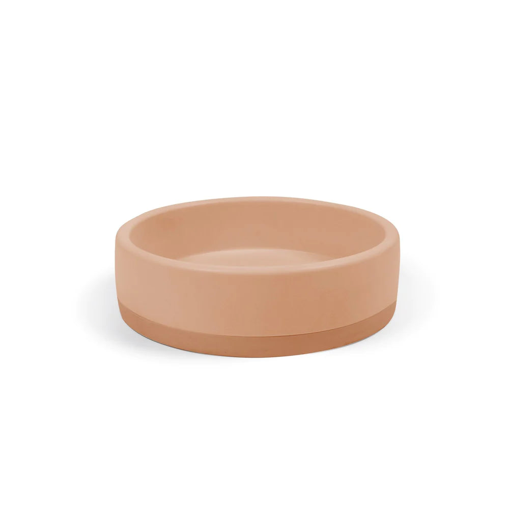 Nood Co Bowl Basin Two-Tone Surface Mount - Pastel Peach