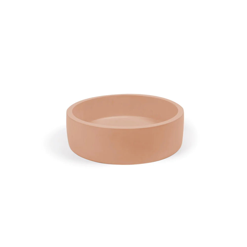 Nood Co Hoop Basin Surface Mount - Pastel Peach