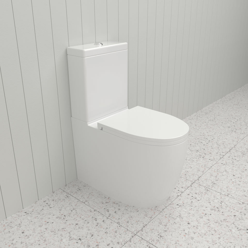 Nortono Back To Wall Toilet Suite Matte White