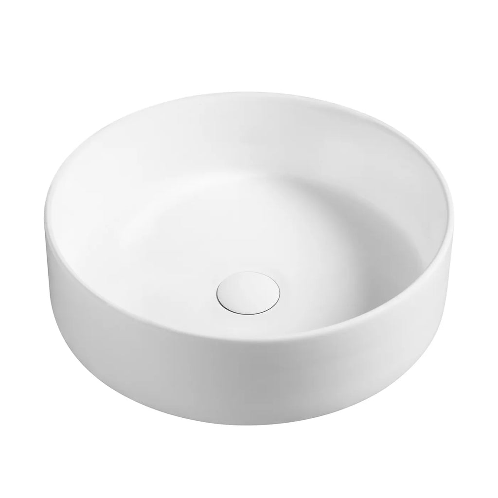 Otti Radius Round 355x355mm Basin - Matte White