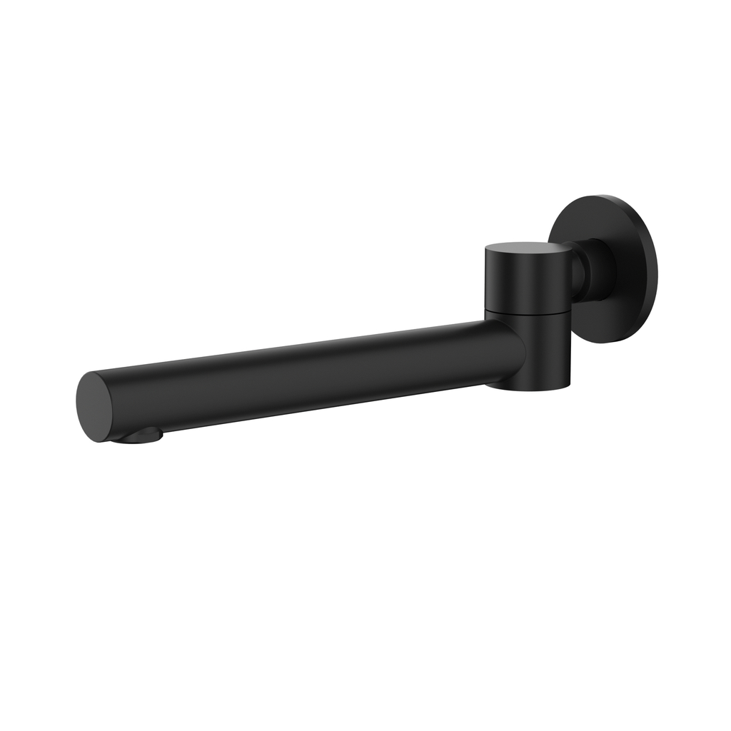 Otus Swivel Bath Spout - Matte Black