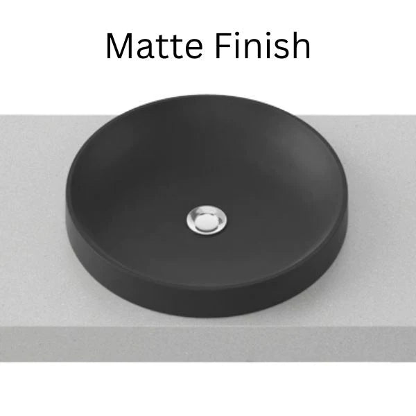 Radius 400 x 400 Matte Black Ceramic