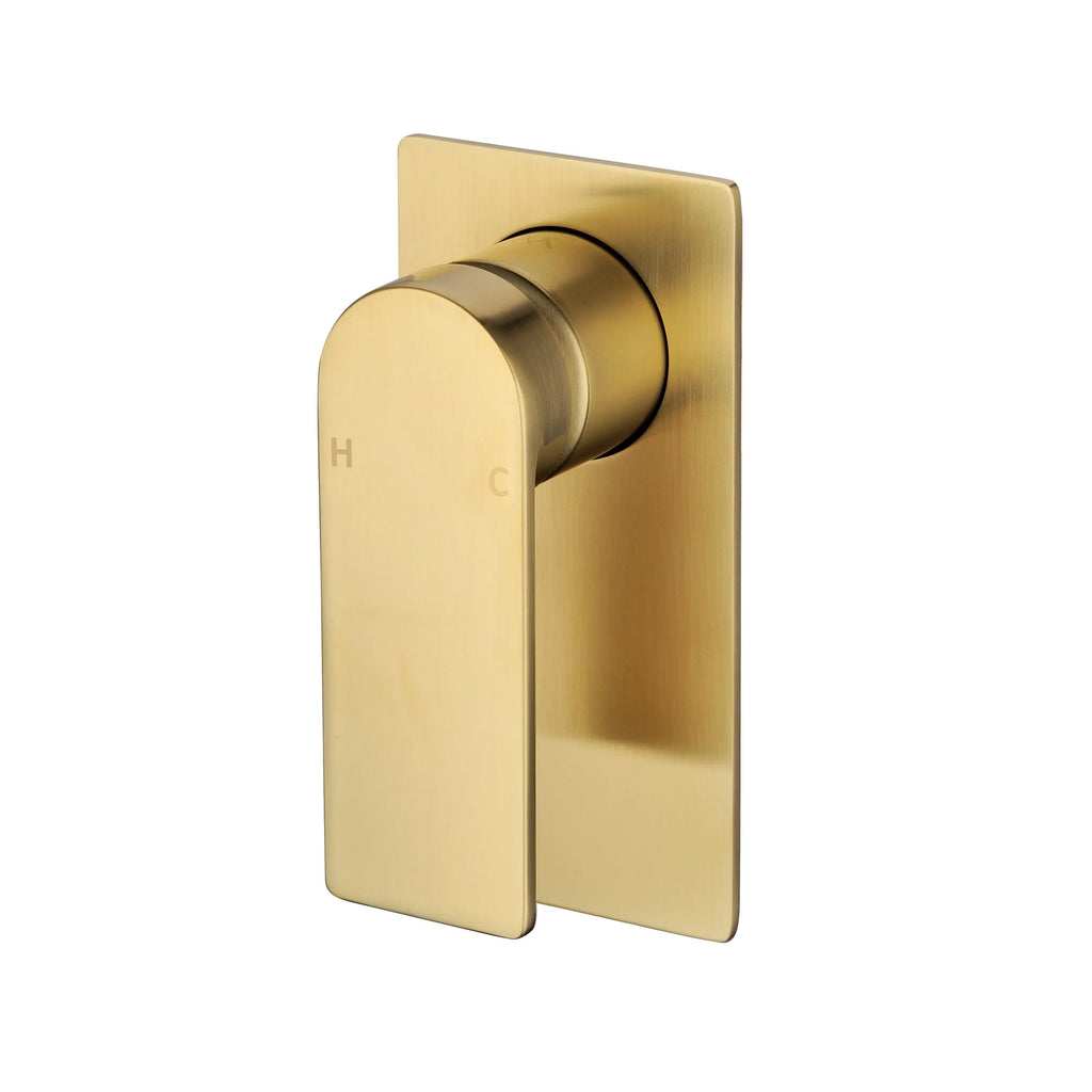 Serena Ruki Wall Mixer - Brushed Gold