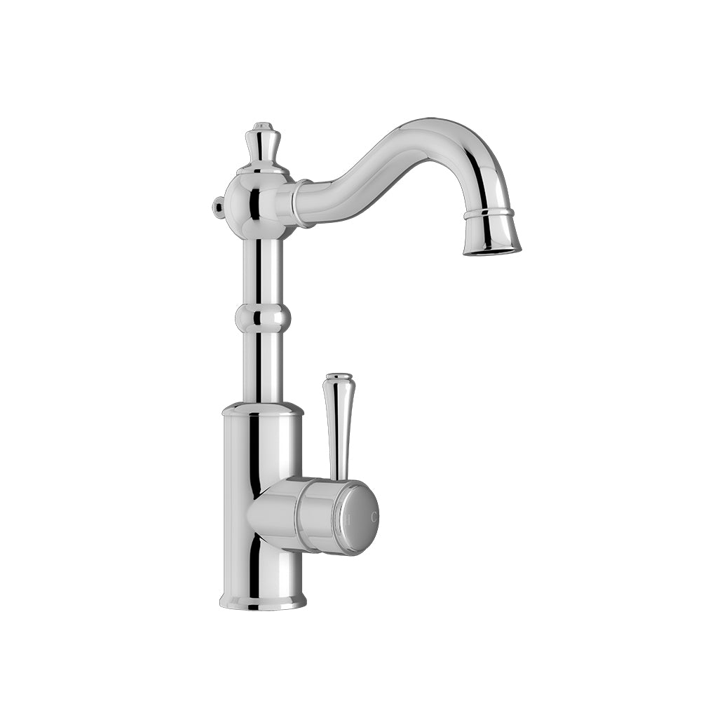 Augustine Classic Traditional Basin Mixer - Chrome