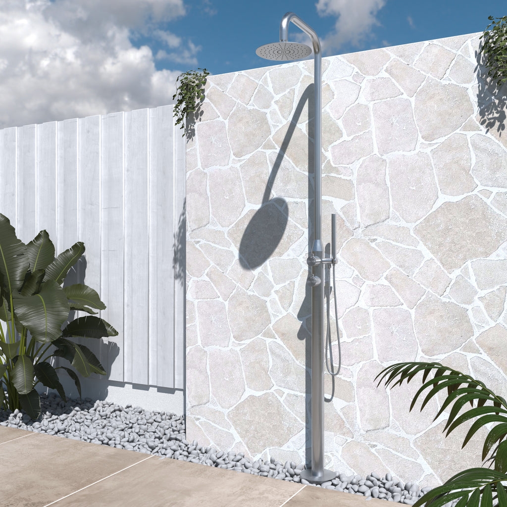 Freestanding Outdoor Shower Kit 316 Stainless Steel