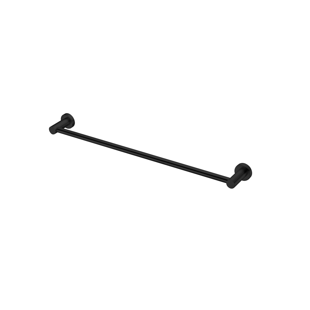 Nero Mecca Single Towel Rail 600mm - Matte Black