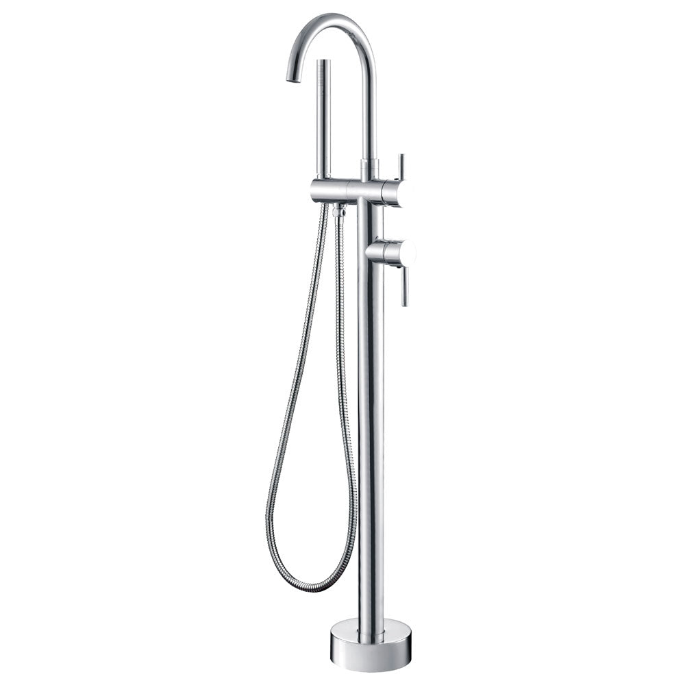 Fienza Isabella Floor Standing Mixer & Shower - Chrome