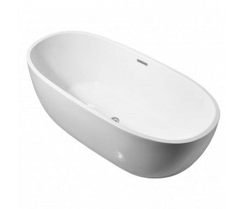 Belbagno Ally Bathtub 1700mm - Gloss White - Wellsons