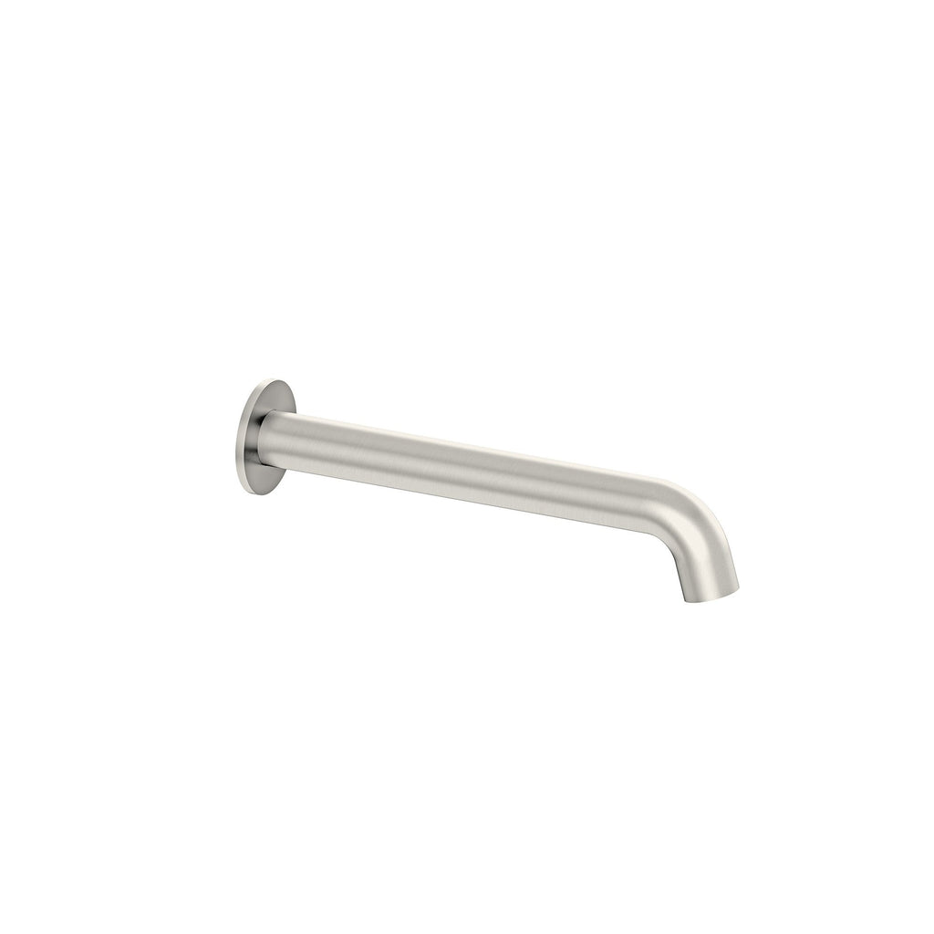 Nero Mecca Basin / Bath Spout 160mm - Brushed Nickel - Wellsons