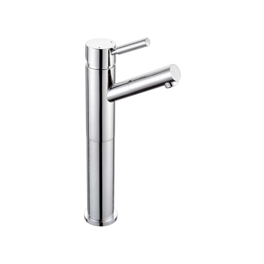 Nero Dolce Angle Spout Tall Basin Mixer - Chrome - Wellsons