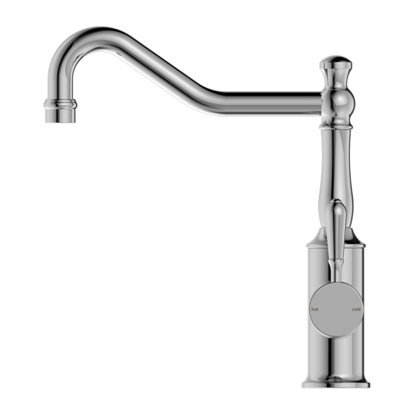 Nero York Kitchen Mixer Hook Spout - Chrome