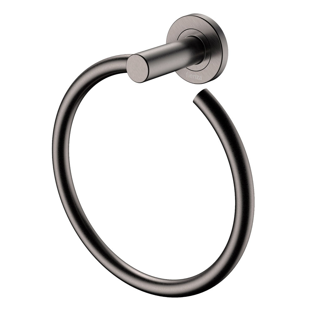 Fienza Kaya Hand Towel Ring - Gunmetal Grey - Wellsons