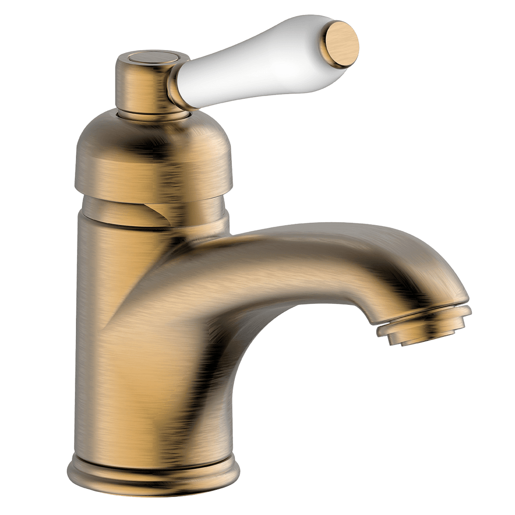 Armando Vicario Provincial Basin Mixer - Brushed Bronze