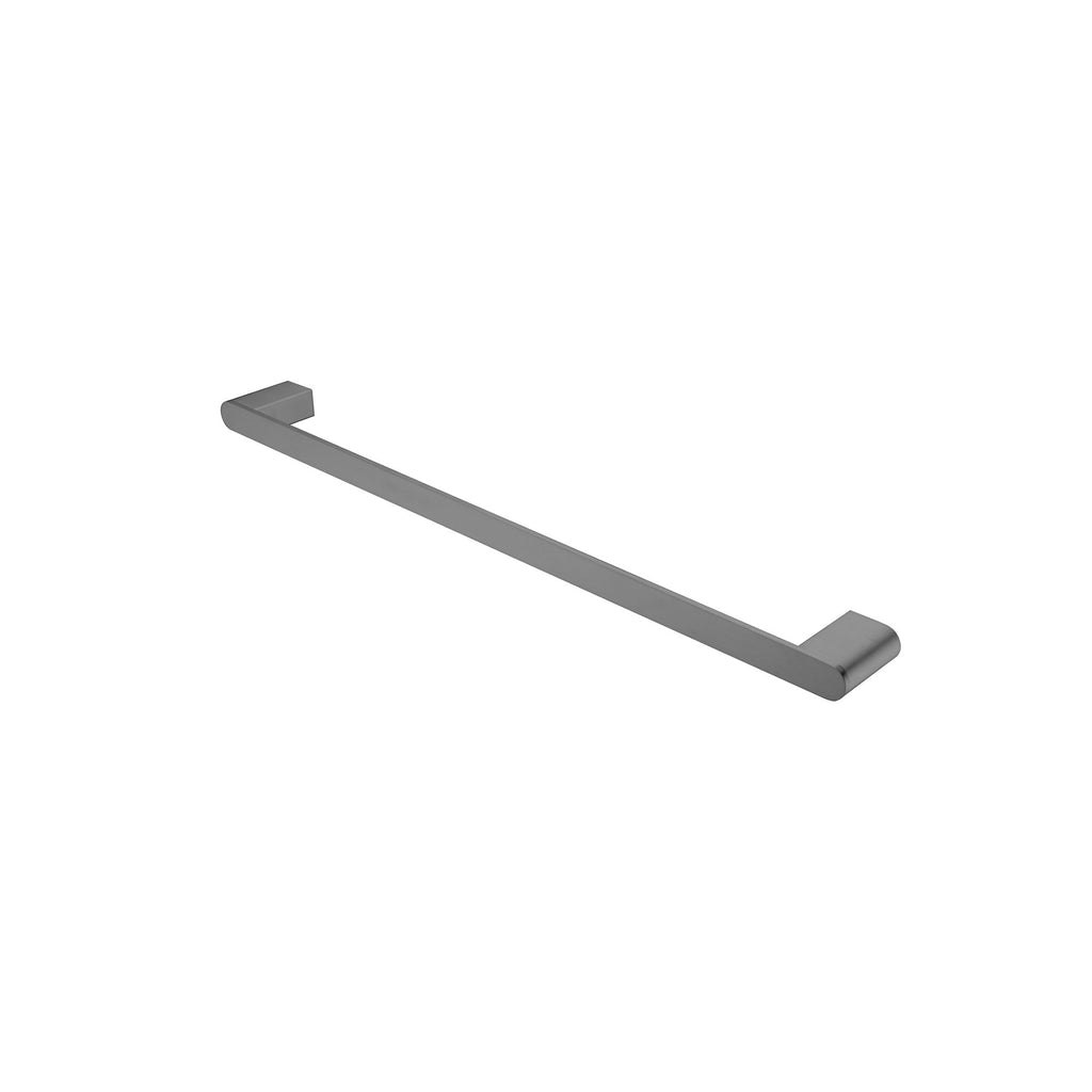 Nero Bianca Single Towel Rail 600mm - Gunmetal Grey