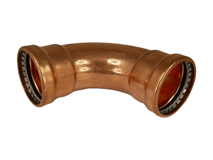 Copper Press 90° Elbow Water 100MM - Wellsons