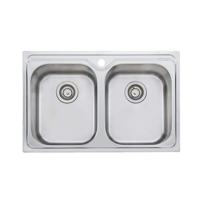 Oliveri Diaz Double Bowl Universal Sink