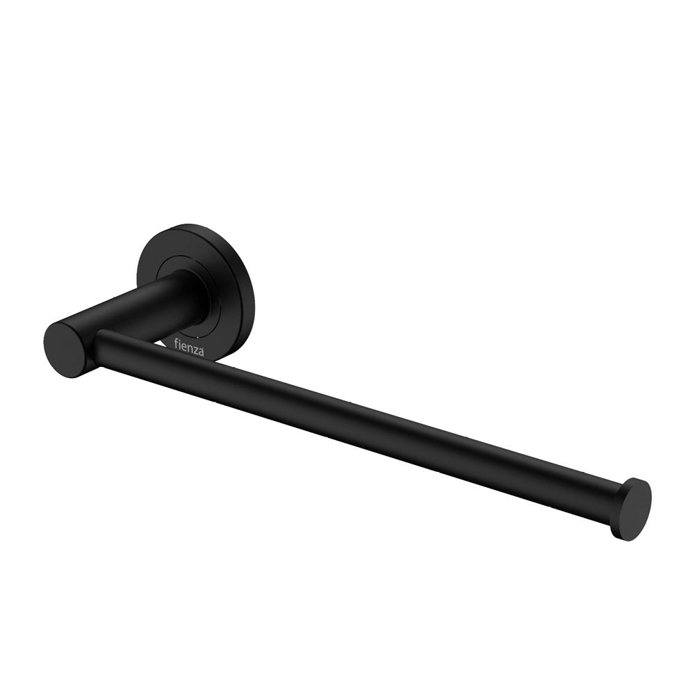 Fienza Kaya Hand Towel Rail / Roll Holder - Matte Black