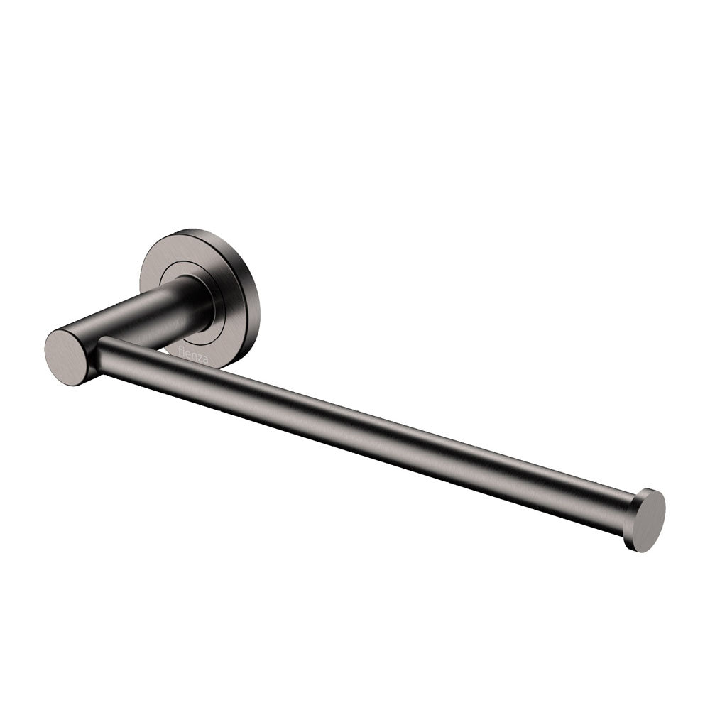 Fienza Kaya Hand Towel Rail / Roll Holder - Gunmetal Grey